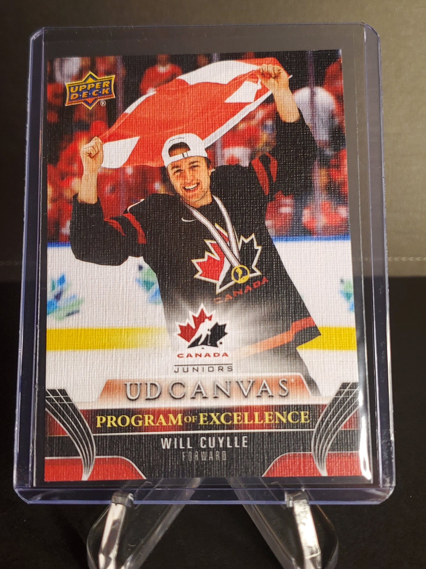 Will Cuylle 2023/24 Upper Deck Series 2 Hockey Canvas Program of Excellence #C263