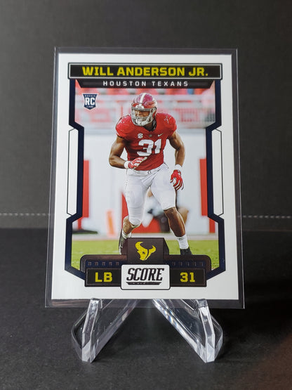 Will Anderson Jr. 2023 Panini Score Football RC #374