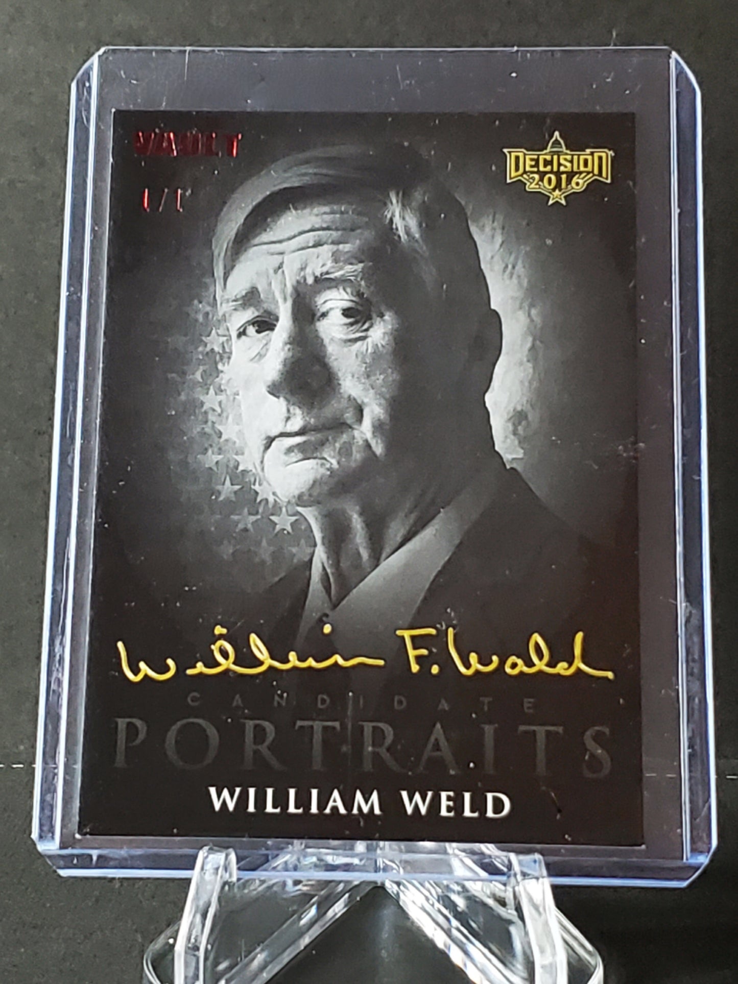 William Weld - 2016 Leaf Decision Portrait Vault #1/1