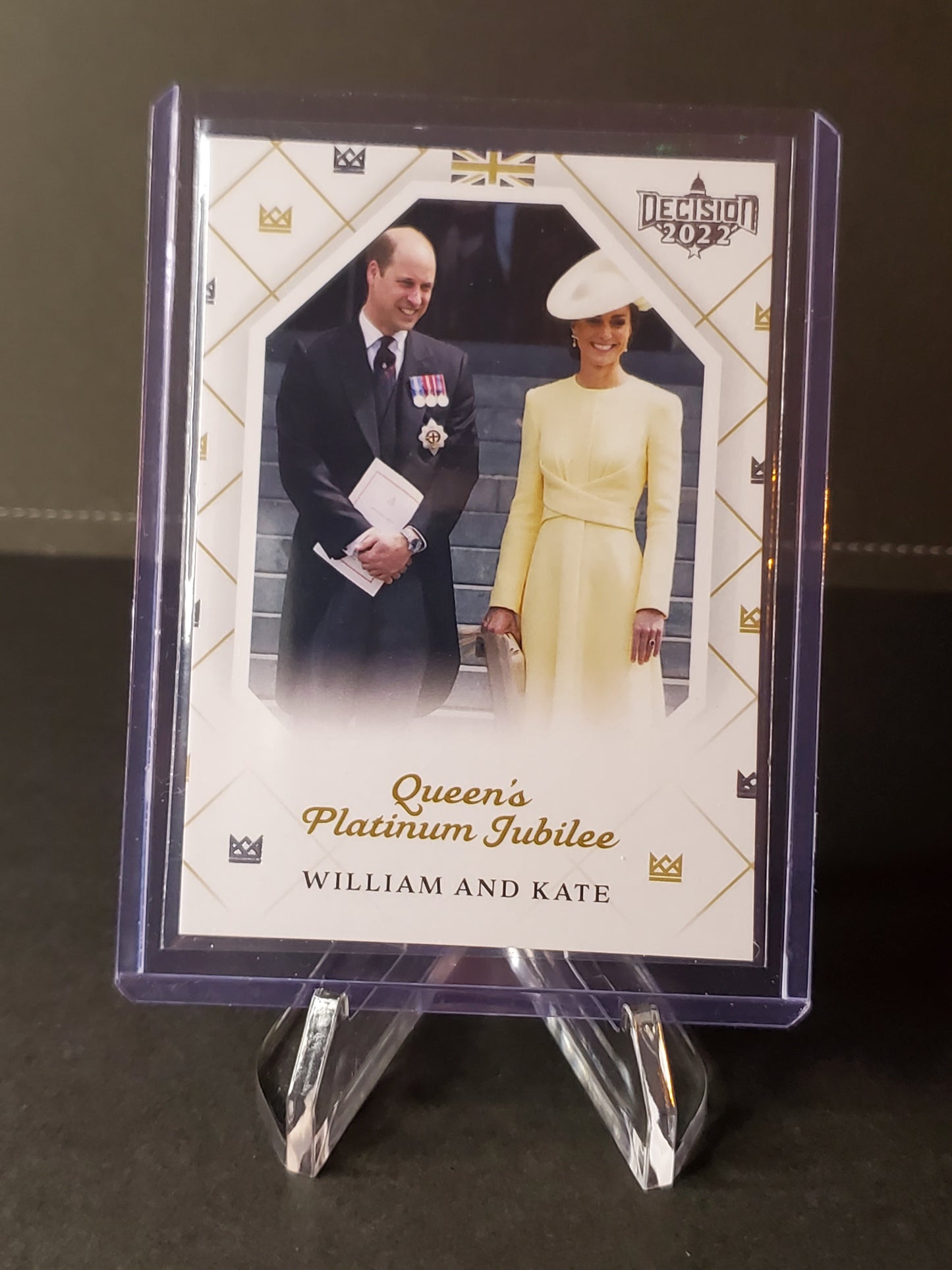 William and Kate 2022 Leaf Decision Queen's Platinum Jubilee #QPJ6