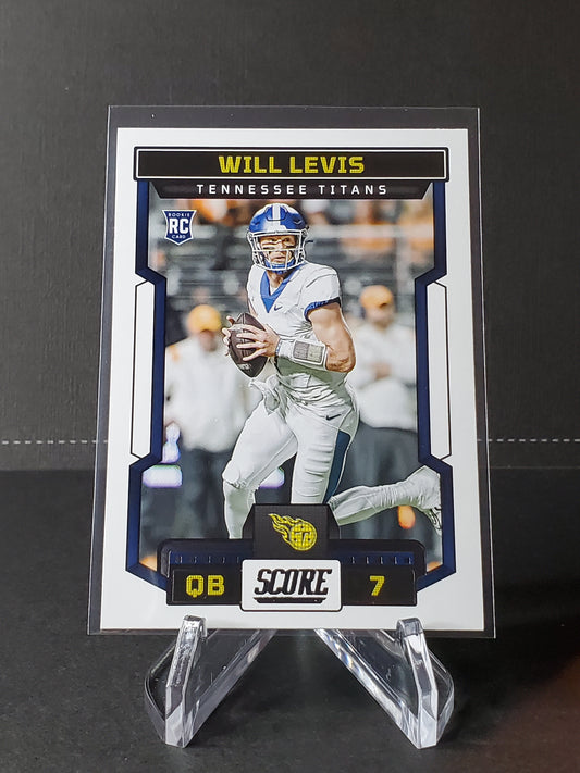 Will Levis 2023 Panini Score Football RC #303