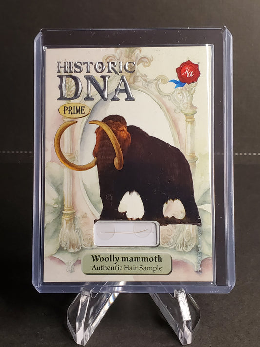 Woolly Mammoth 2024 Historic Autographs Prime Volume II DNA Hair Sample RARE /24
