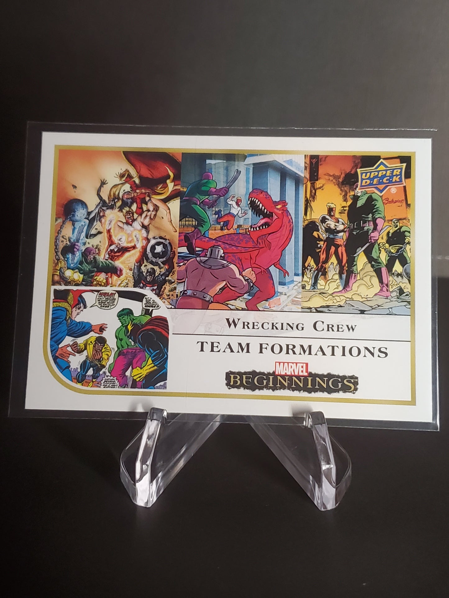 Wrecking Crew 2022 UD Marvel Beginnings Volume 2 Series 1 Team Formations #TF3