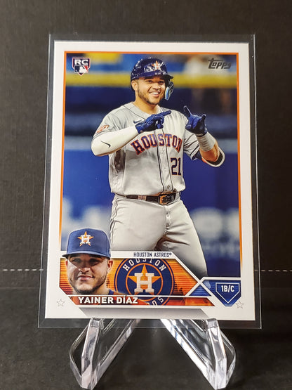 Yainer Diaz 2023 Topps Series 2 RC #635