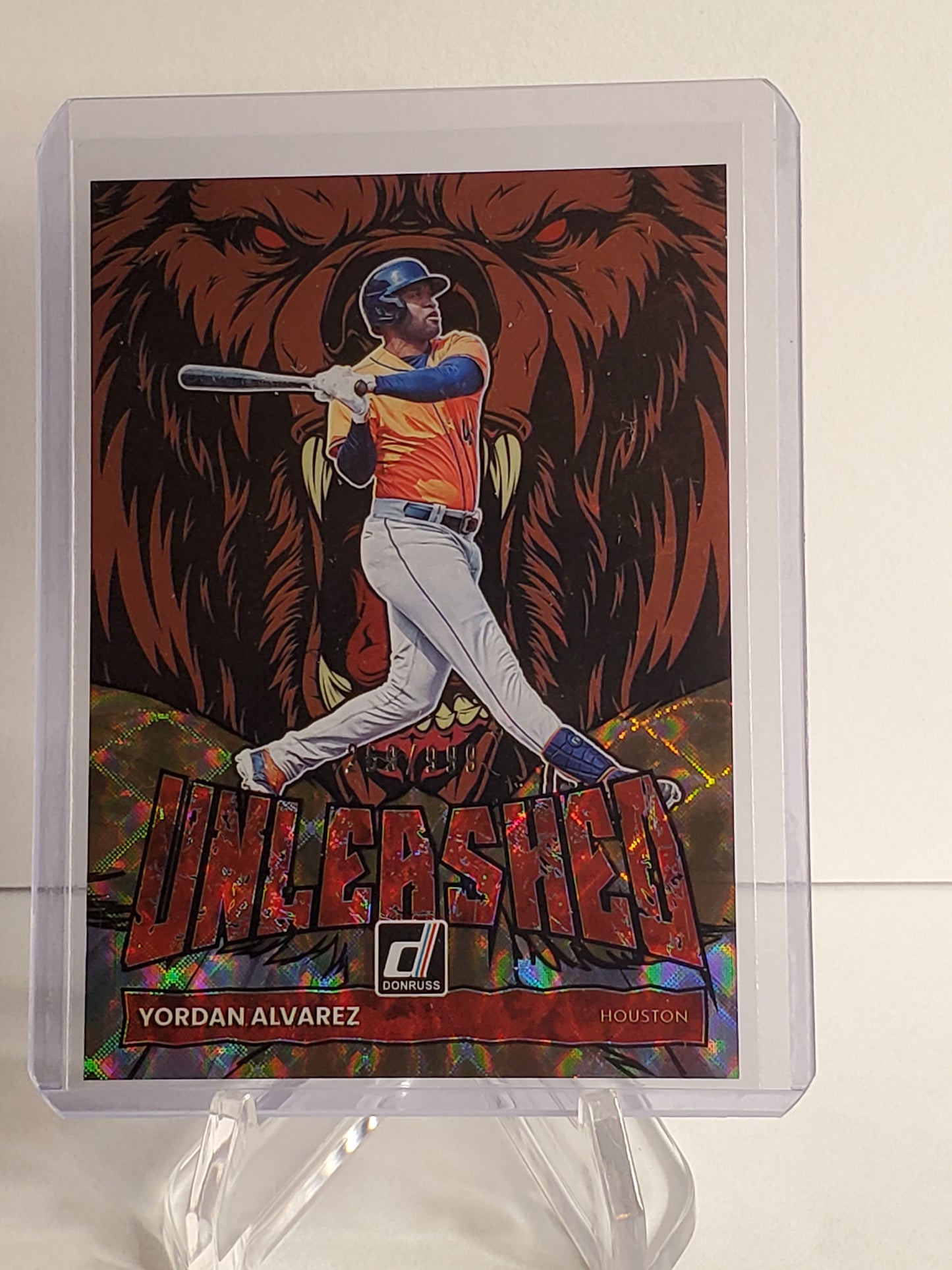 Yordan Alvarez 2022 Panini Donruss Unleashed #'d 269/999