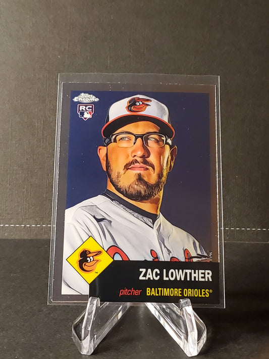 Zac Lowther 2023 Topps Chrome Platinum RC #271