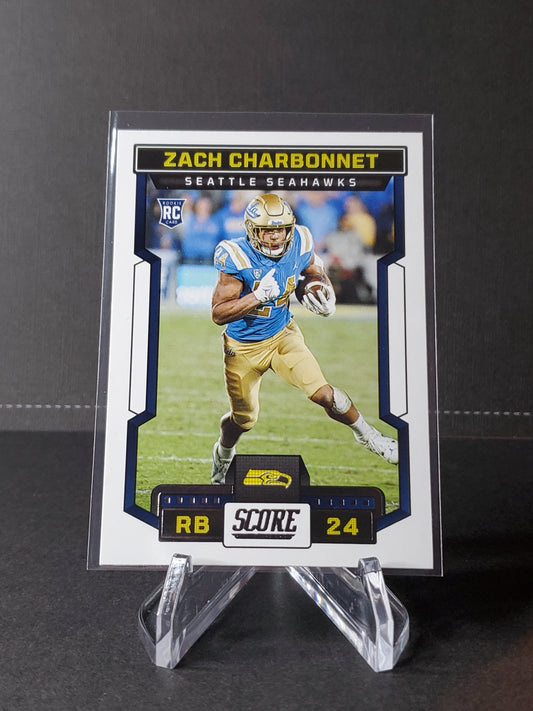 Zach Charbonnet 2023 Panini Score Football RC #320