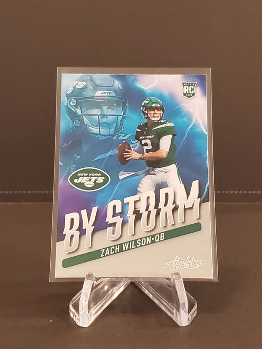 Zach Wilson 2021 Panini Absolute By Storm RC #BST-2