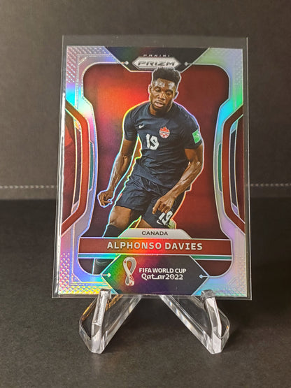 Alphonso Davies 2022 Panini Prizm Fifa World Cup Qatar Prizm #46