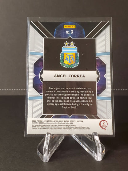 Angel Correa 2022 Panini Prizm Fifa World Cup Qatar #3