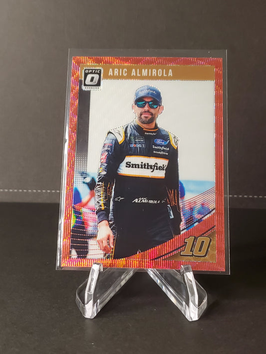 Aric Almirola 2019 Panini Donruss Optic Racing Prizm #17