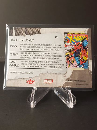 Black Tom Cassidy 2023 Fleer Ultra Wolverine #45