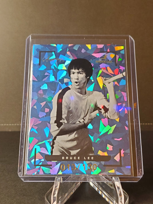 Bruce Lee 2024 Keepsake Bruce Lee 50th Anniversary Edition Blue Cracked Ice /100 - #13