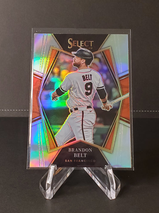 Brandon Belt 2022 Panini Select Baseball Premier Prizm Refractor #173