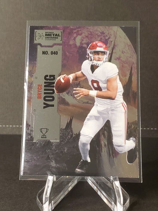 Bryce Young 2022 Skybox Metal Universe #040