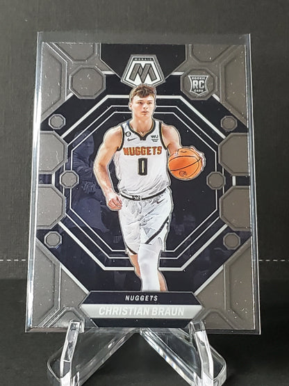 Christian Braun 2022-2023 Panini Mosaic Basketball RC #240