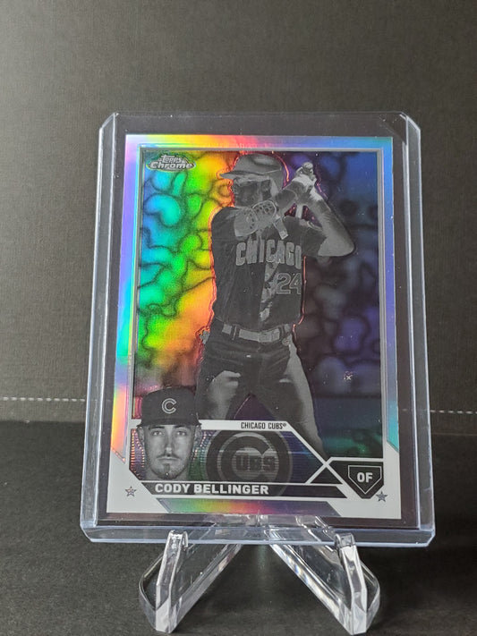 Cody Bellinger 2023 Topps Chrome NEGATIVE Refractor SP #21