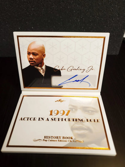 2024 Leaf History Book The Envelope Please - Cuba Gooding Jr /25 AUTO Signature