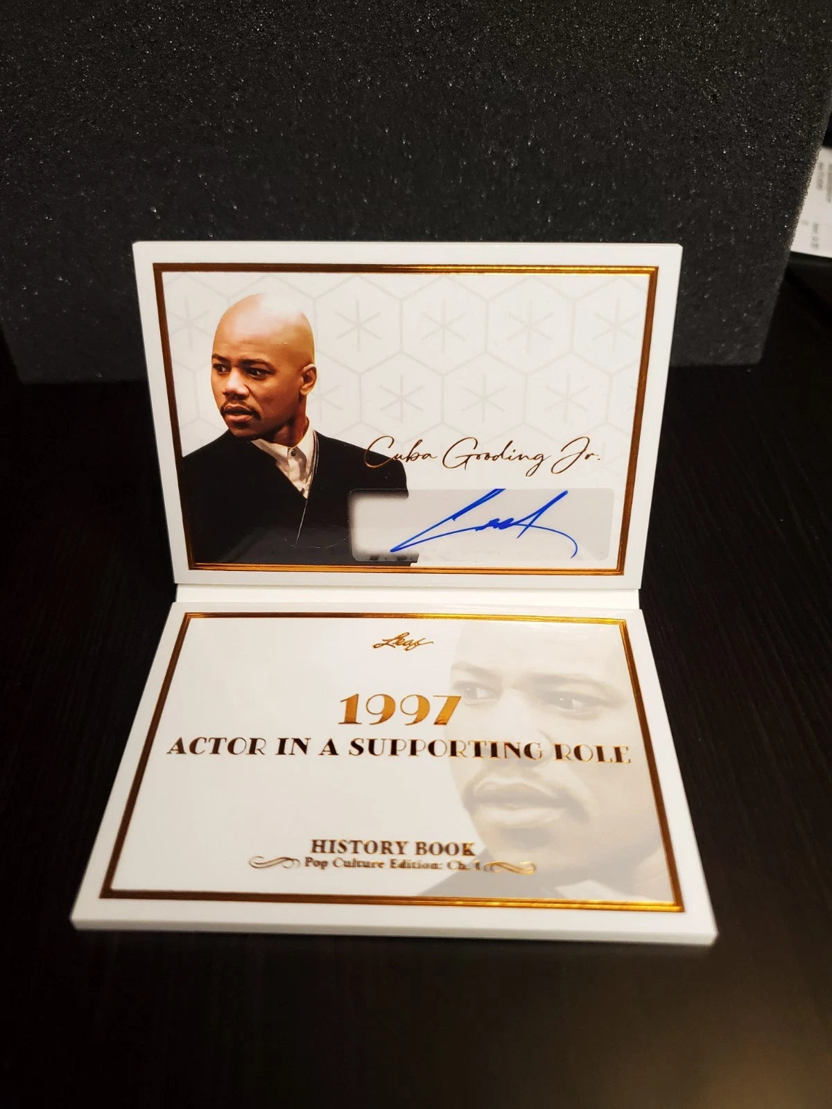 2024 Leaf History Book The Envelope Please - Cuba Gooding Jr /25 AUTO Signature