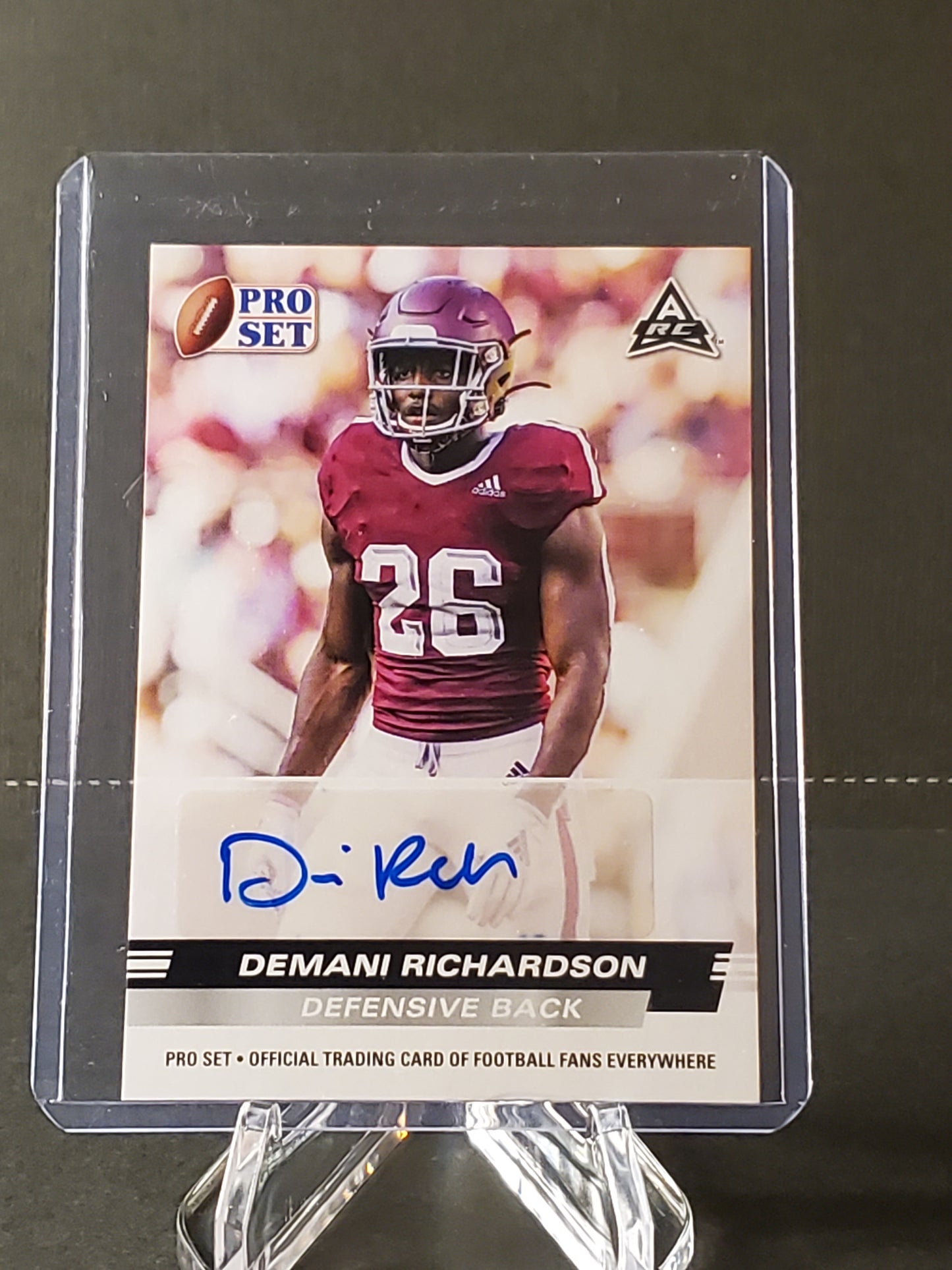 Demani Richardson 2022 Leaf Pro Set RC AUTO #PSA-DR1