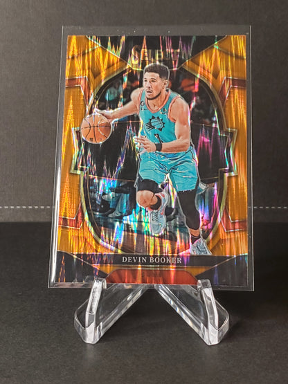 Devin Booker 2022-2023  Panini Select Basketball Orange Concourse Prizm #38