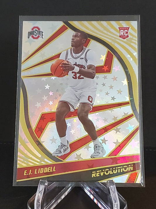 E.J. Liddell 2022 Panini Chronicles Astro Revolution RC #30