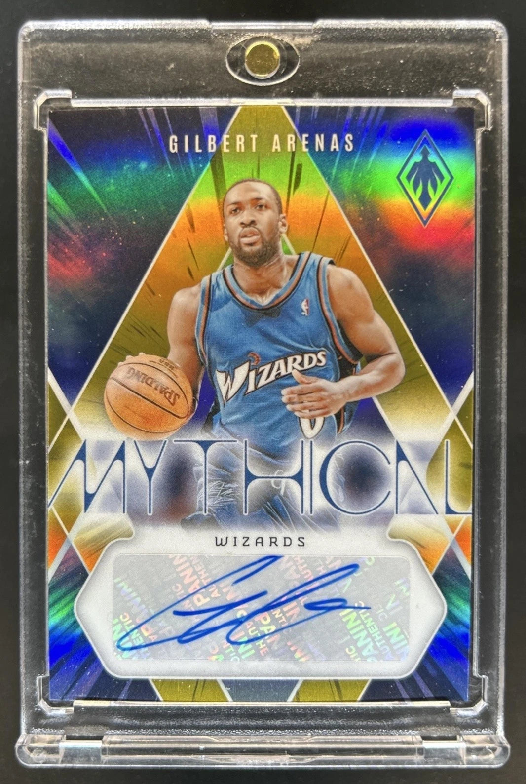 2023-24 Panini Phoenix Gilbert Arenas Mythical Auto Autograph Gold #/10