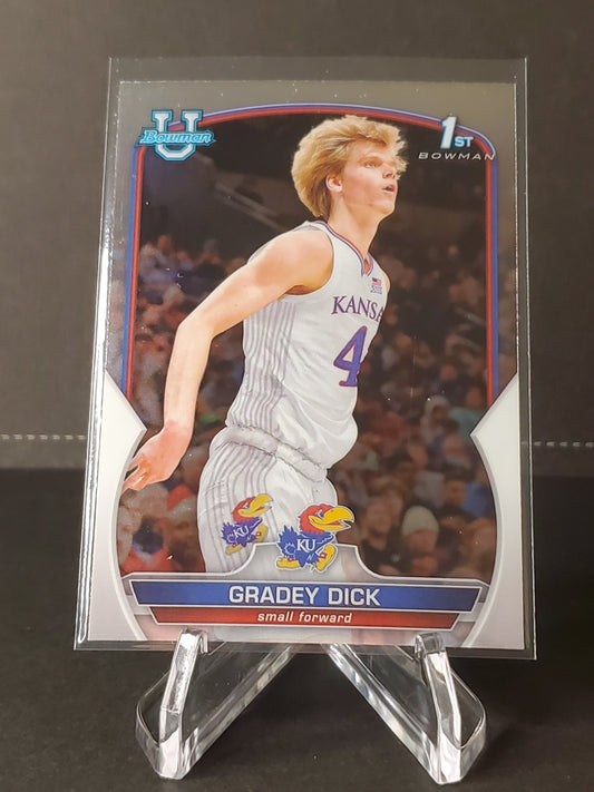 Gradey Dick 2023 Topps Bowman University Chrome Basketball #41