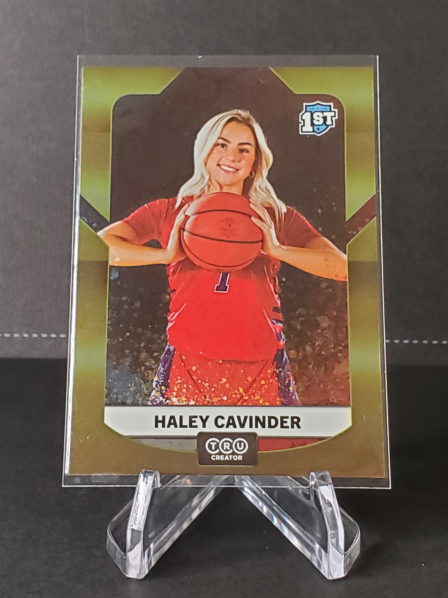 Haley Cavinder 2021 TruCreator 1ST Gold #42