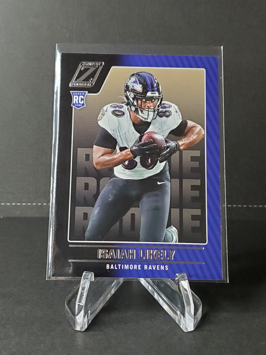 Isaiah Likely 2022 Panini Zenith Football RC #193