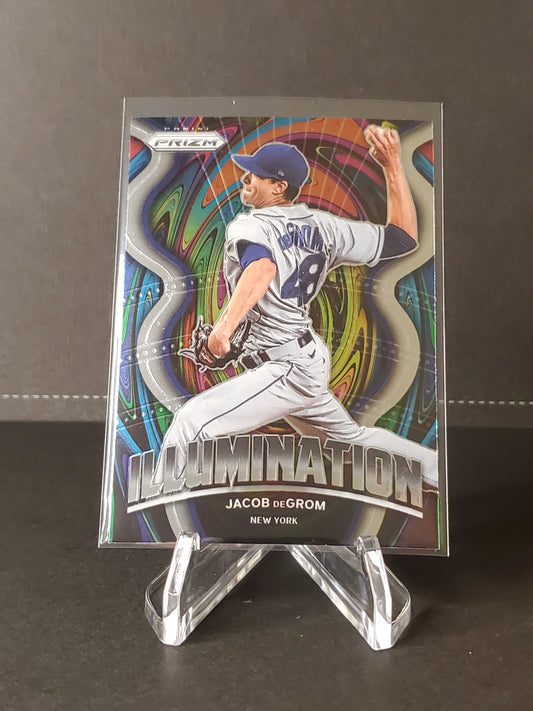 Jacob DeGrom 2022 Panini Prizm Baseball Illumination #IL-1