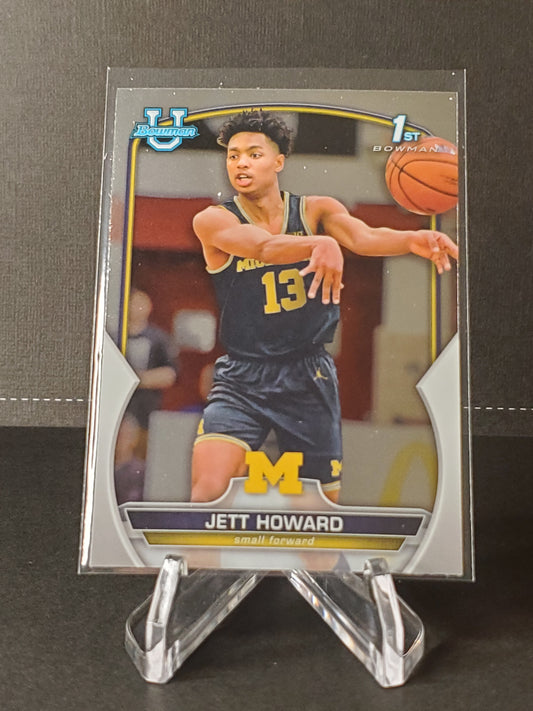 Jett Howard 2023 Topps Bowman University Chrome Basketball #39