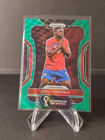 Joel Campbell 2022 Panini Prizm Fifa World Cup Qatar Green Prizm #293