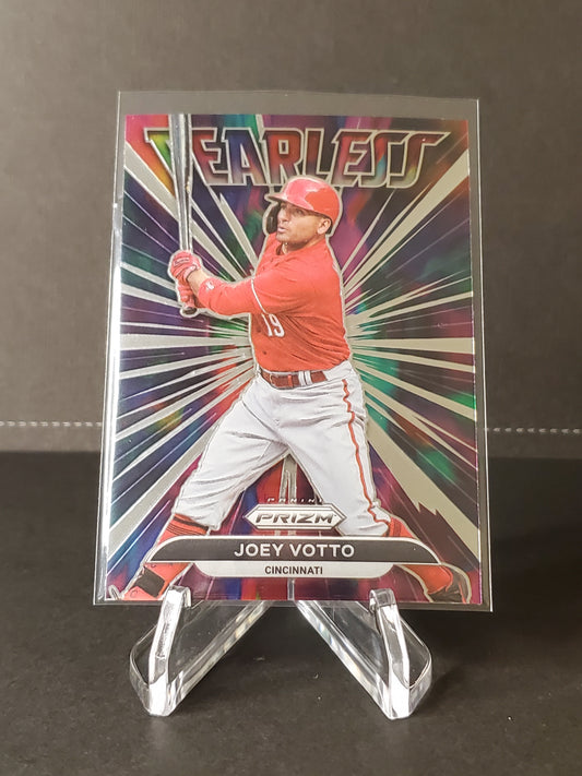 Joey Votto 2022 Panini Prizm Baseball Fearless #FL-17