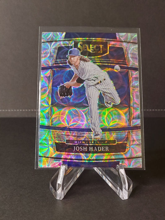 Josh Hader 2022 Panini Select Baseball Prizm Silver Scope #25