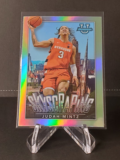 Judah Mintz 2023 Topps Bowman University Chrome Basketball Skyscraping #S-15