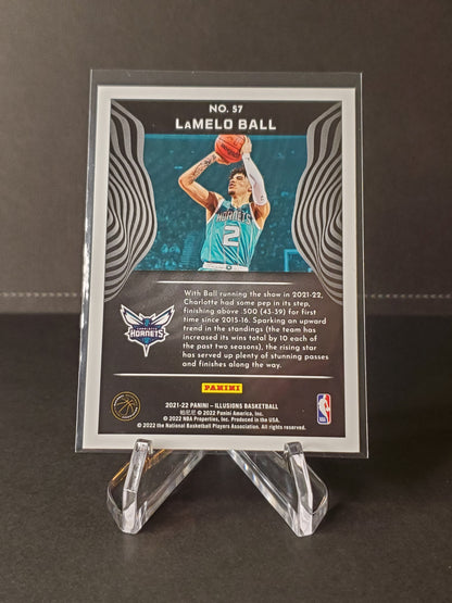 LaMelo Ball 2021-2022 Panini Illusions Basketball #57