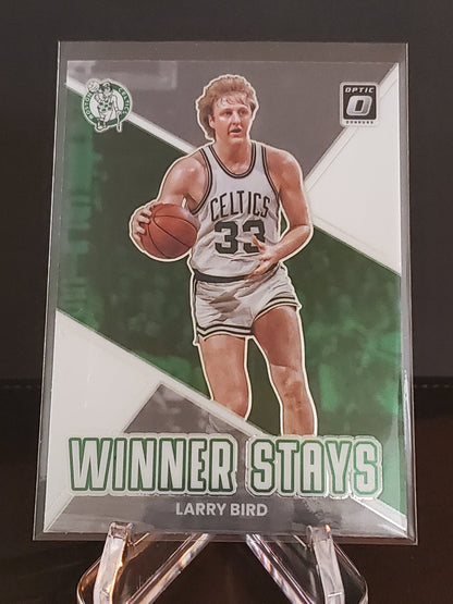 Larry Bird 2022-2023 Panini Donruss Optic Winner Stays #15