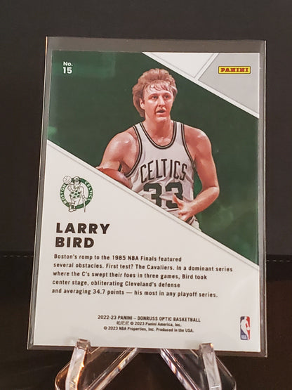 Larry Bird 2022-2023 Panini Donruss Optic Winner Stays #15