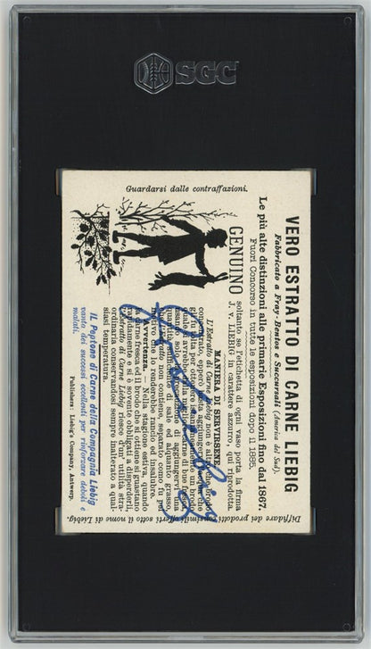 1896 Liebig S494 Regate Sports Italian SGC 5 EX Only SGC Example Rare
