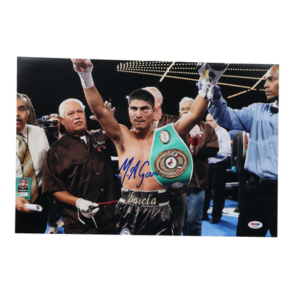 Mikey Garcia Signed 12x18 Photo (PSA)