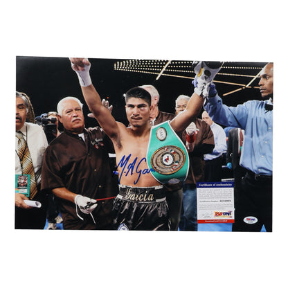 Mikey Garcia Signed 12x18 Photo (PSA)