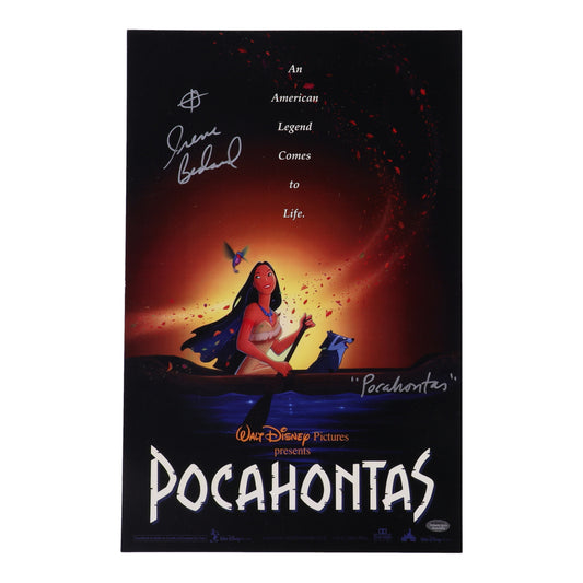 Irene Bedard Signed "Pocahontas" 11x17 Photo Inscribed "Pocahontas" (COA)