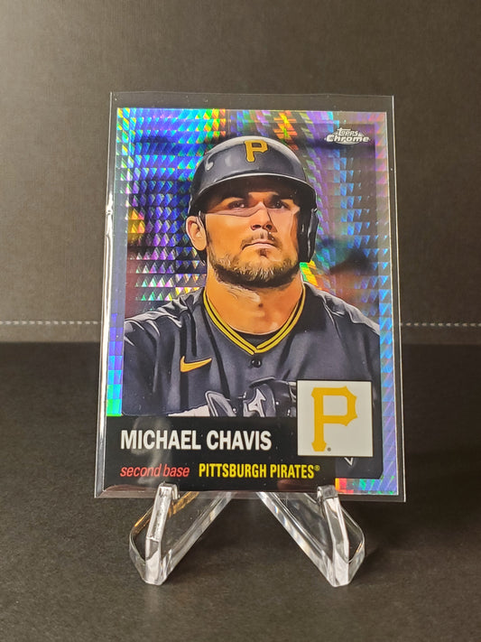 Michael Chavis 2022 Topps Chrome Platinum XFractor #420