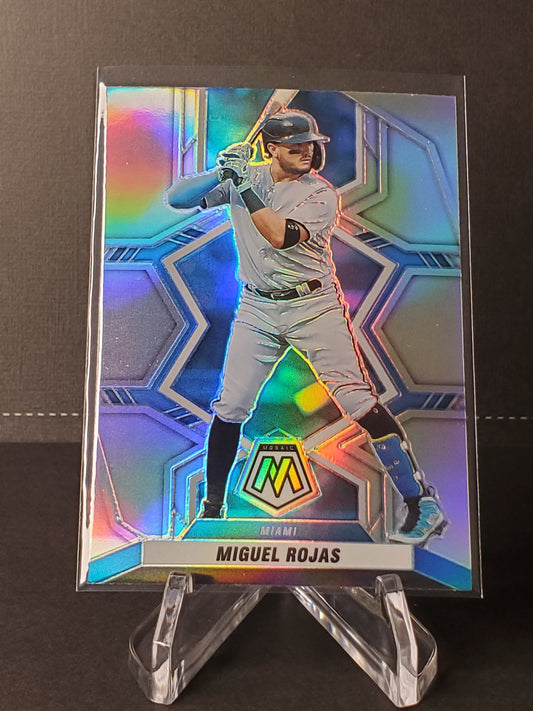 Miguel Rojas 2022 Panini Mosaic Baseball Prizm #6