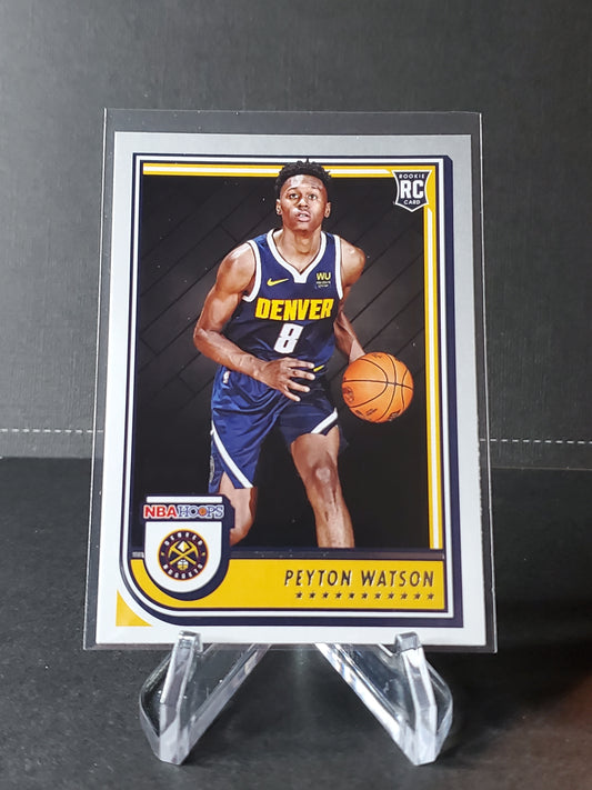 Peyton Watson 2022-2023 Panini Hoops Basketball RC #275