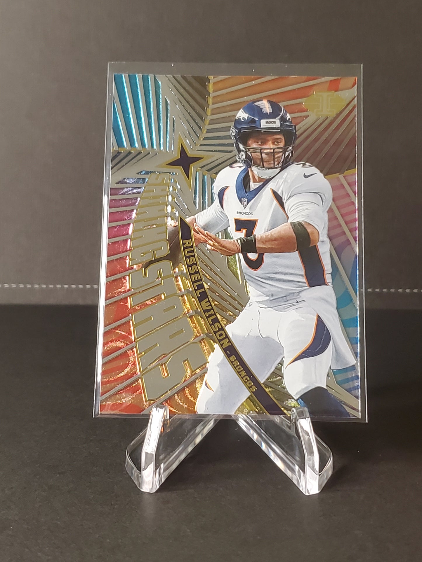 Russell Wilson 2022 Panini Illusions Football Shining Stars #SS-3