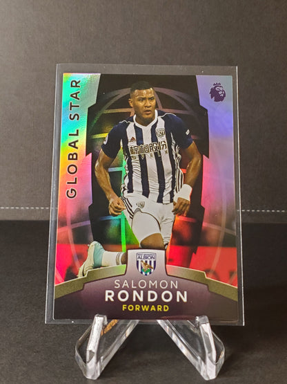 Salomon Rondon 2018 Topps Premier League Platinum Global Star Refractor #138