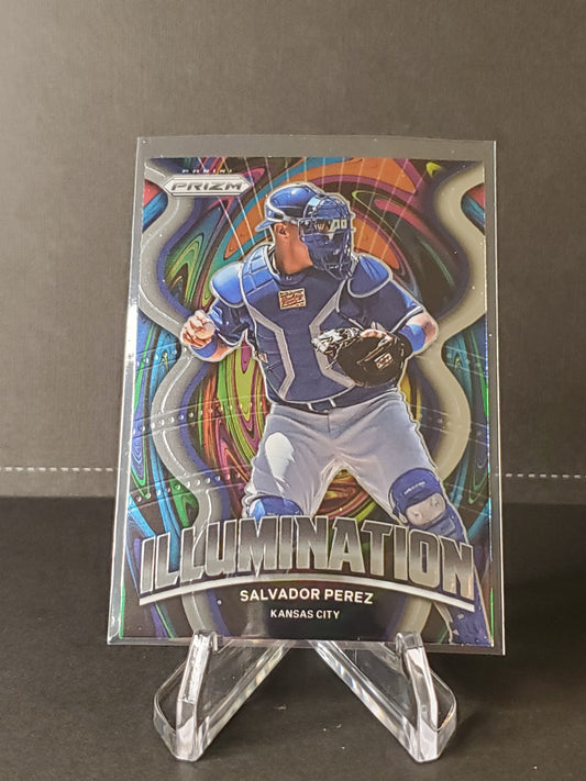 Salvador Perez 2022 Panini Prizm Baseball Illumination #IL-6