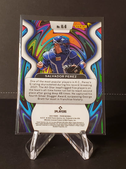 Salvador Perez 2022 Panini Prizm Baseball Illumination #IL-6